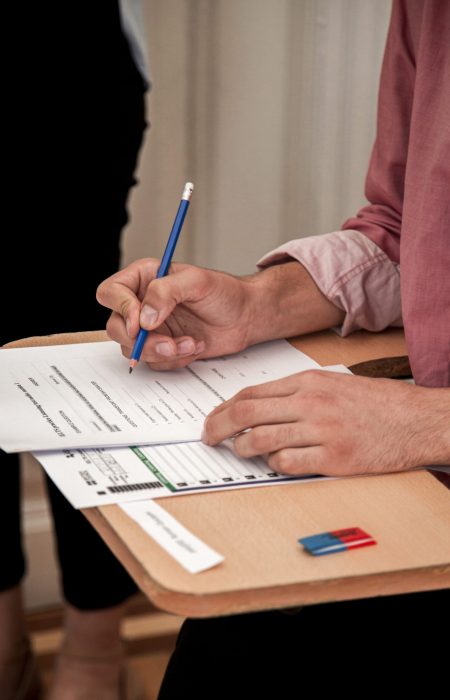 taking-examination-job-application-form-filling