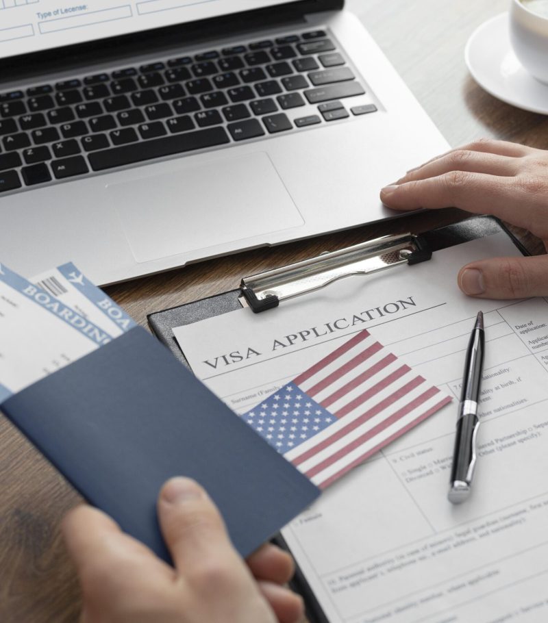 visa-application-composition-with-american-flag
